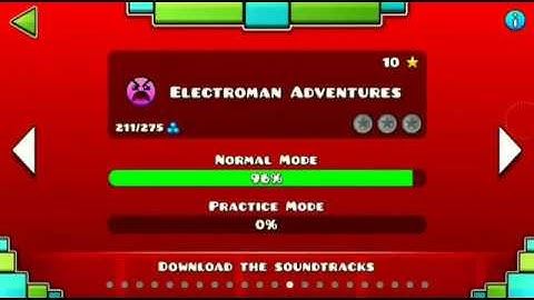 Electroman Adventures w/ Adventure Time Icon | Geometry Dash