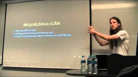 LPW2015 Lee Johnson -  Using Mojolicious for Fun and Nonprofit   An Update