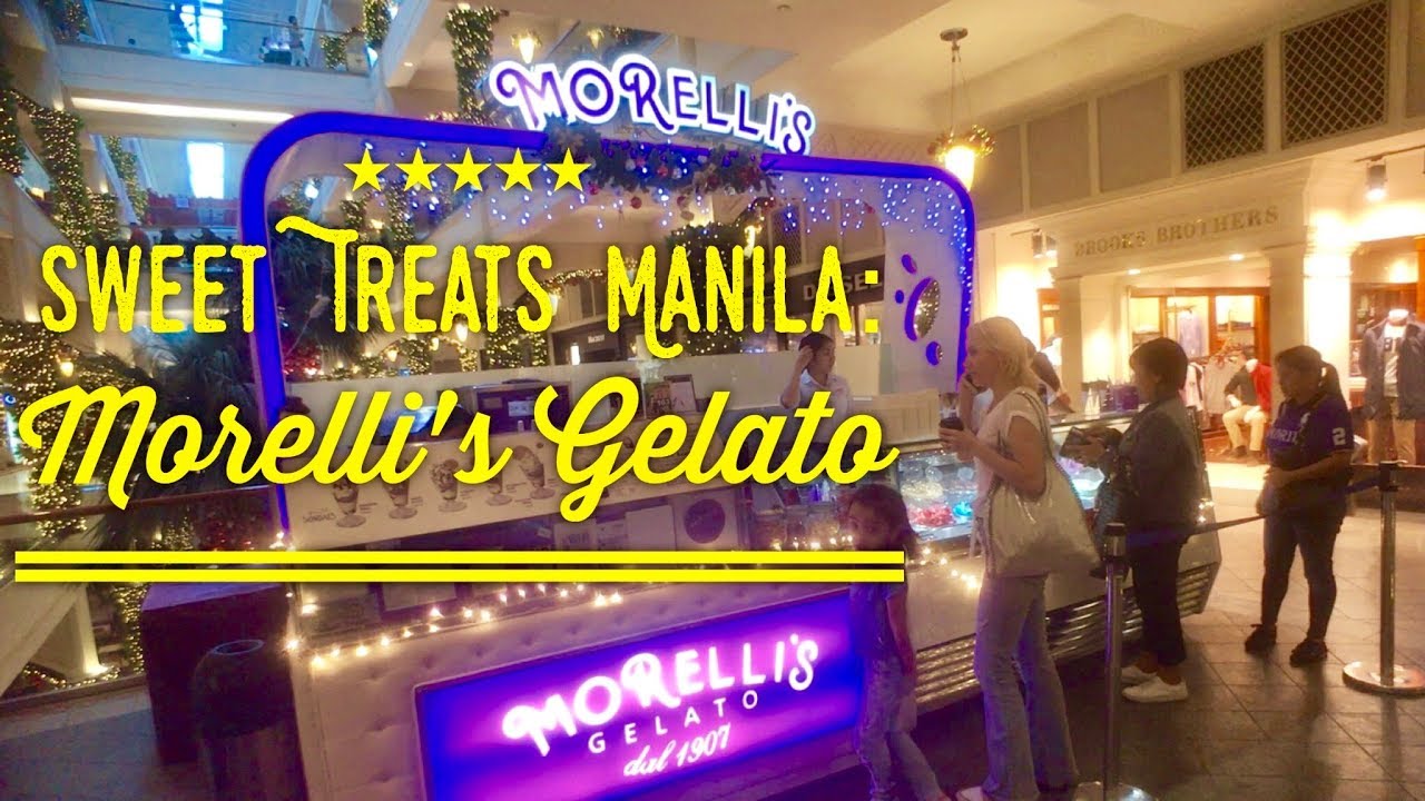 beautycon Sweet Treats Manila: Morelli's Gelato Power Plant Mall Rockwell Makati by HourPhilippines.com