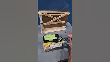 Car Window Lifting Mechanism Using Air Pump #art #engineering #diy #satisfying #asmr