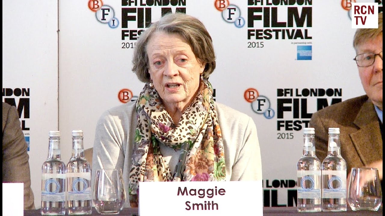 Maggie Smith Interview The Lady In the Van Premiere