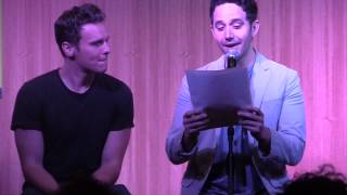 Santino Fontana and Jonathan Groff Sing 'Do You Want to Build a Snowman' from Frozen