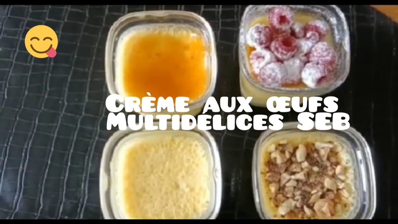 Crème aux œufs Multi Délices SEB