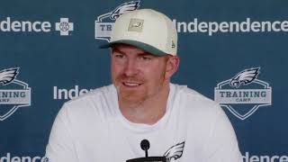 Eagles Andy Dalton Excited to Be in Philly as Jalen Hurts Back Up QB | Winning Organization 