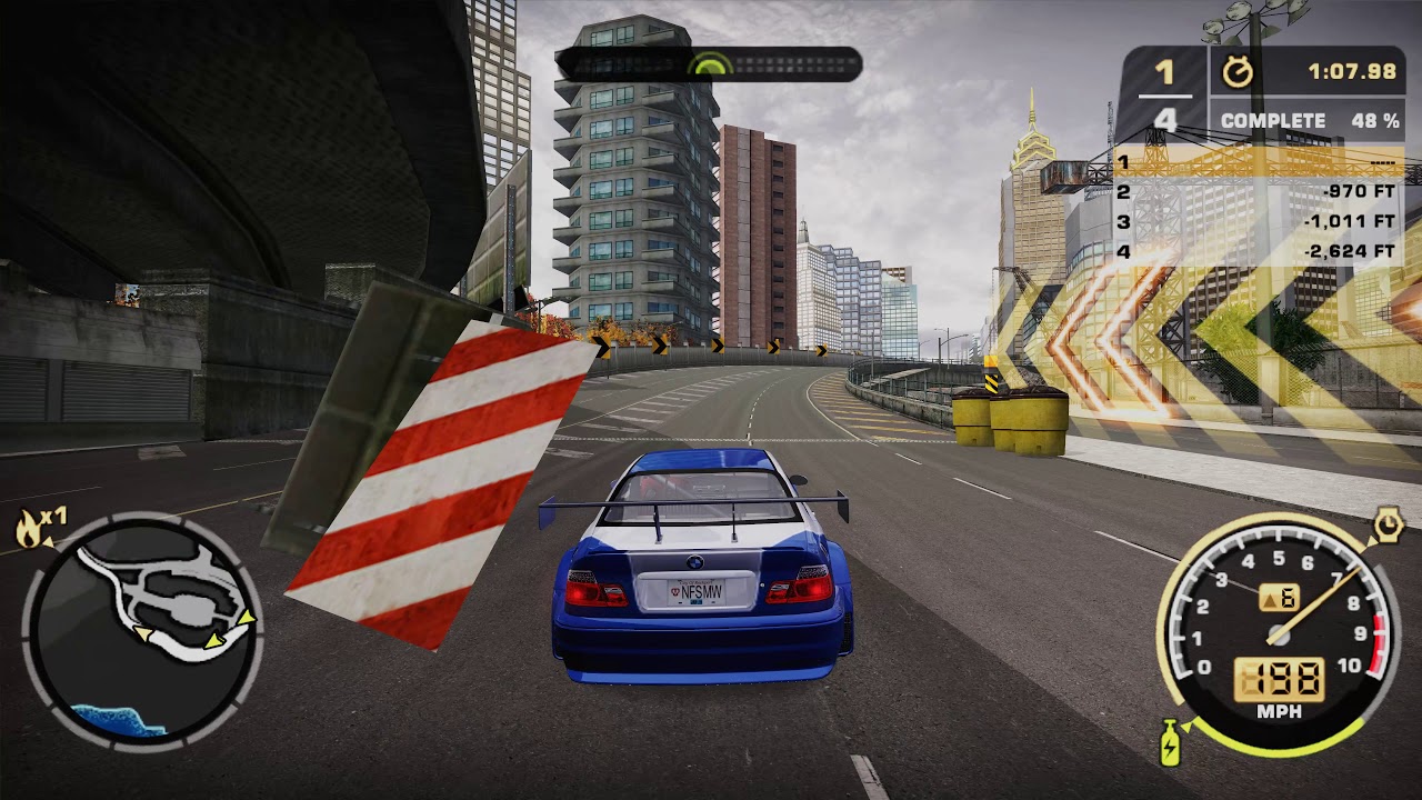 Need for Speed Most Wanted | Aksine's HD Textures in 4K60FPS