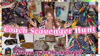 👜COACH LOVERS ONLY 🚨Coach Scavenger Hunt! Do You Have These Items As A Coachie? 