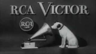 Old RCA Victor Portable Radio Commercial
