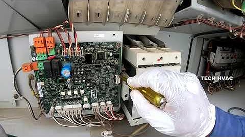 Carrier Chiller Compressor 1A SCPM Board Connections and DIP switch settings