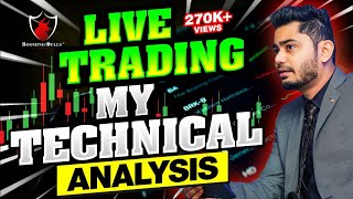 Live Trading My Technical Analysis || Anish Singh Thakur || Booming Bulls