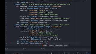 The Immutable Stack - Building Anki Clone using Clojure, Datomic and ClojureScript (Part 8)