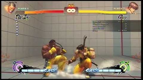 SSFIV: AE 2012 - Guy - Option Select Guide Against Dee Jay