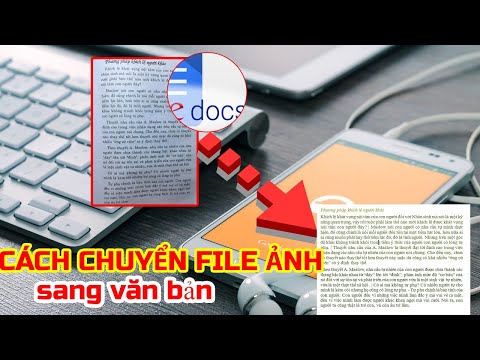 CÁCH CHUYỂN FILE ẢNH SANG VĂN BẢN nhanh chóng bằng Google Tài Liệu