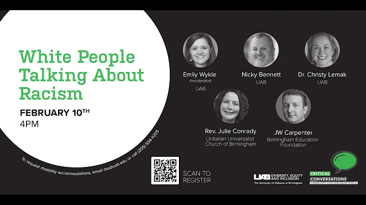 Critical Conversations: White People talking about Racism