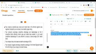 Chegg Solving 2