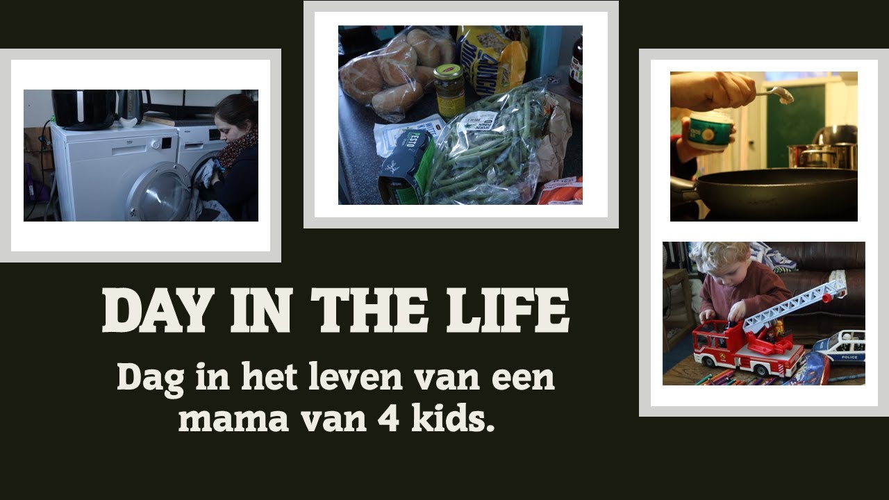 dag in het leven van een mama van 4 kids - incl. boodschappen shoplog