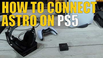 How to connect your headset to the PS5 with the Astro HDMI adapter