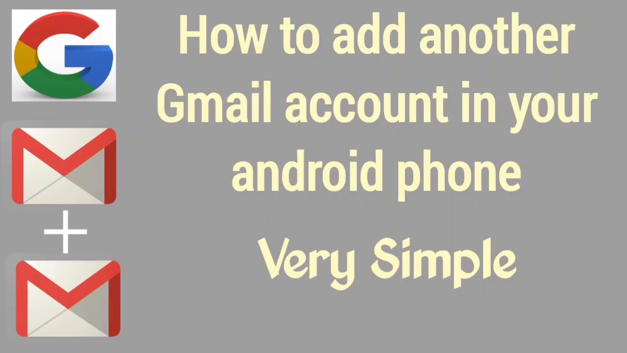 How to add another Gmail account in your mobile YouTube
