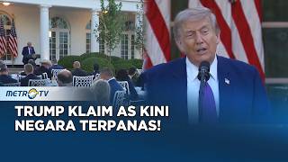 Trump Serang Biden: "Dia Gak Bisa Jalan Tanpa Jatuh"