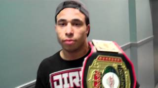 Tarrence Williams Post Fight - Rumble at the Roseland 63