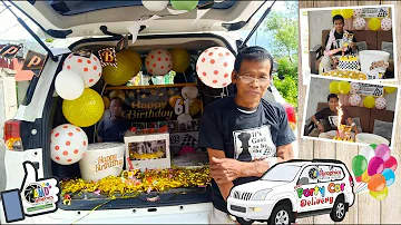 SURPRISED BIRTHDAY CAR DELIVERY TO TATAY REMY CARLOS