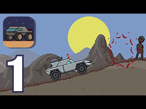 Death Rover: Space Zombie Rush - Gameplay Walkthrough Part 1 (iOS, Android)