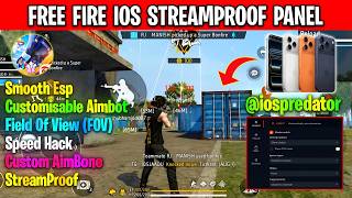 Fluorite iOS Free Fire OB53 iOS Panel 😱 |FF iOS Streamproof Panel | 100% Working Free Fire iOS Panel
