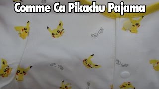 Comme Ca Pikachu Pajama 赤ちゃん用ピカチュウパジャマ