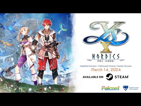 Steam Ys X: Nordics Announcement Trailer