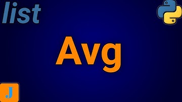 How To Find The Average Of A List In Python