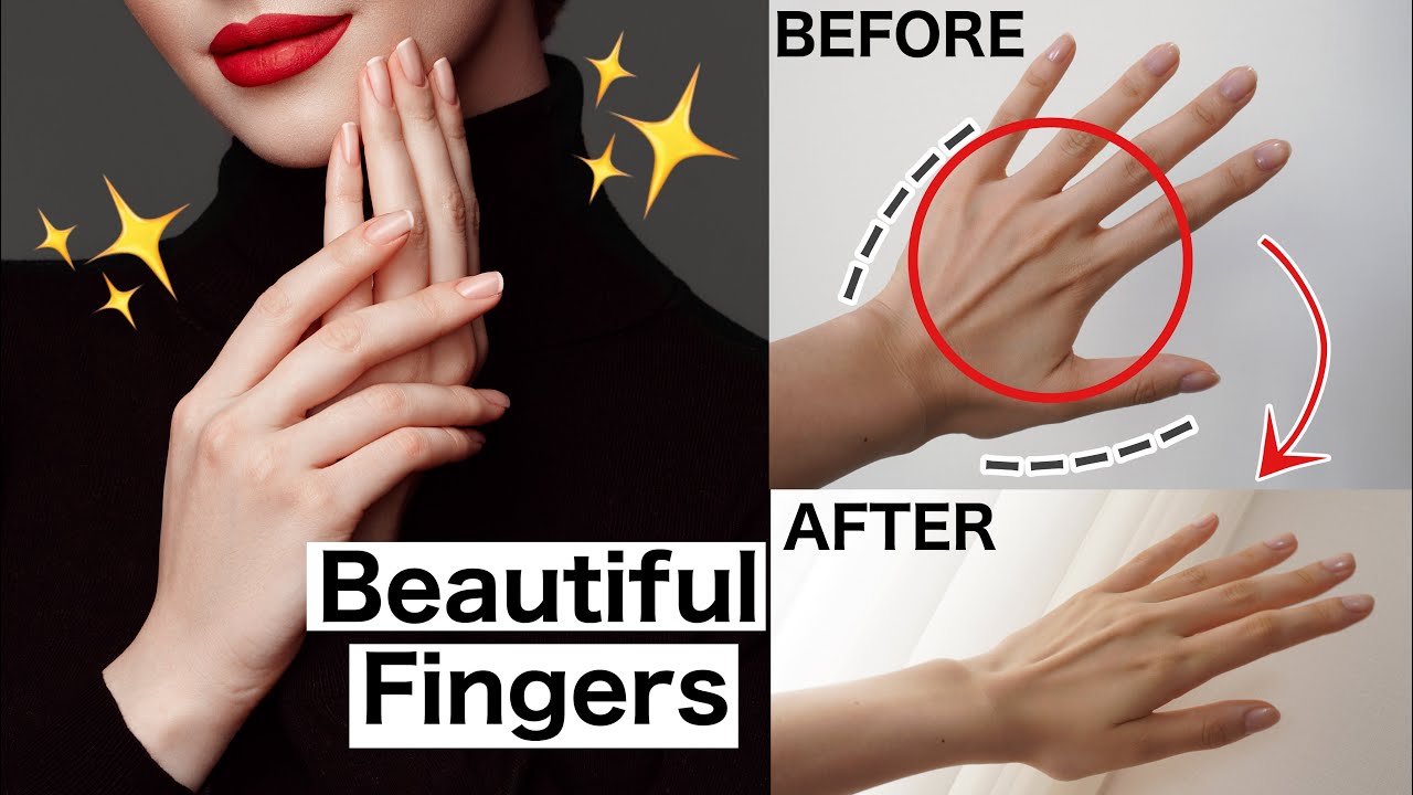 ⁣【9分】指をスラッと細くする方法！美しい手をつくるストレッチ&エクササイズ