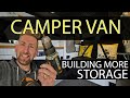 Camper Van Storage Solution  - Rear Overhead Locker  VW T6 Camper Van