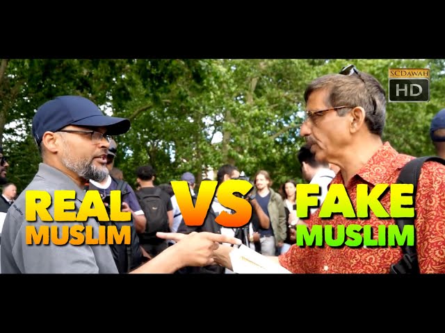 Real Vs Fake Muslim! Hashim Vs Fake Muslim | Old Is Gold | Speakers Corner | Hyde Park class=