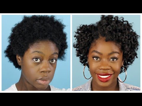 The Perfect Flat Twist Out Short Shrunken 4c Hair Youtube
