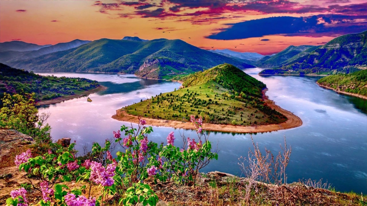 River Scenery - YouTube