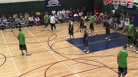Bill Self: "Basic" and "Motion" 3-Out 2-In Zone Offenses