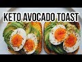 🥑KETO AVOCADO TOAST / PERFECT KETO BREAKFAST IN 5 MINUTES / Manu Echeverri