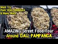 FILIPINO STREET FOOD TOUR in DAU MABALACAT PAMPANGA | PHILIPPINES MUST TRY SISIG, BIBINGKA & MORE!