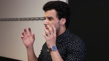 2018 Young Leaders Access Program participant, Yasser Machat, pitches his vision plan.