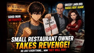 Small Restaurant Owner Takes Revenge on Greedy Landlord | He Raised the Rent and Lost Everything