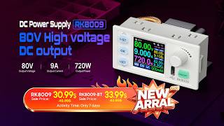 New Arrival: RK8009 – Compact Design 80V 9A High Current Power Supply ly Launches! New Arrival: RK8009 – Compact Design 80V 9A High Current Power Supply ly Launches!