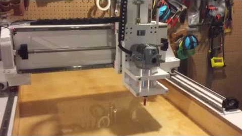 DIY CNC Dry run