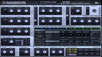 Fast-Click Massive Tutorial - Oscillators