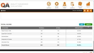 Completing a Quality Assurance Evaluation