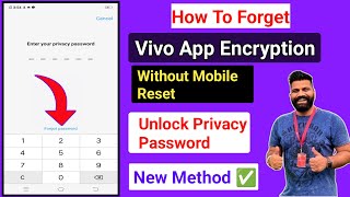 Forget App Lock | Forget Privacy and App Encryption Password in Vivo Phones | With Backup 2023