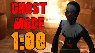 Evil Nun Door Escape In Ghost Mode In 1:08 (glitchless speedrun)