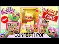 Muñecas LOL Surprise Confetti POP, falsas, originales y super fake. La mejor LOL falsa de todas!!!