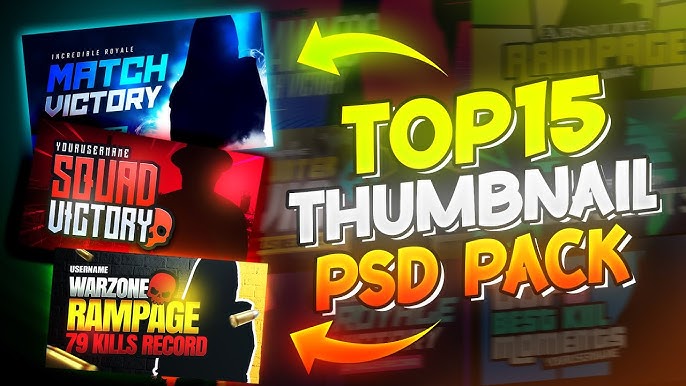 Premium PSD  Best action gaming  thumbnail design template download  psd file