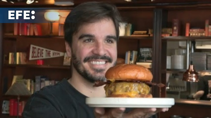 La mejor hamburguesa del mundo se come en España