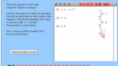 College Algebra - Section 2.3 - Video 4 - How to use linear equations applet 2
