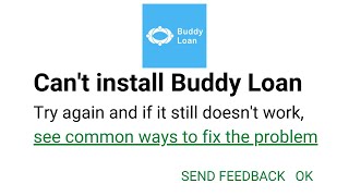Can't install Buddy Loan app Error on Google Playstore in Android & IOS | Problem fixed-AllTechapple screenshot 4